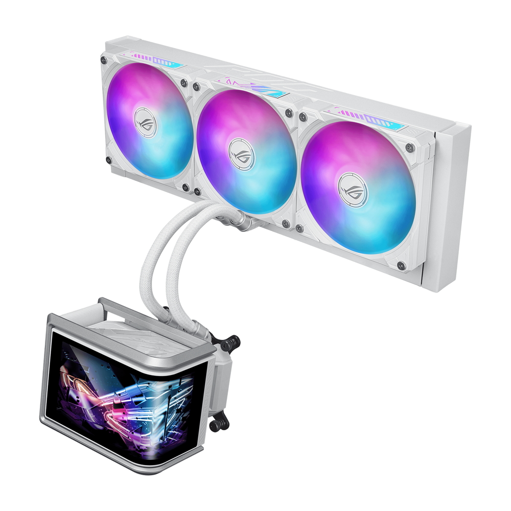 6.67インチ 2K AMOLED 曲面ディスプレイ搭載・360mm簡易水冷CPU